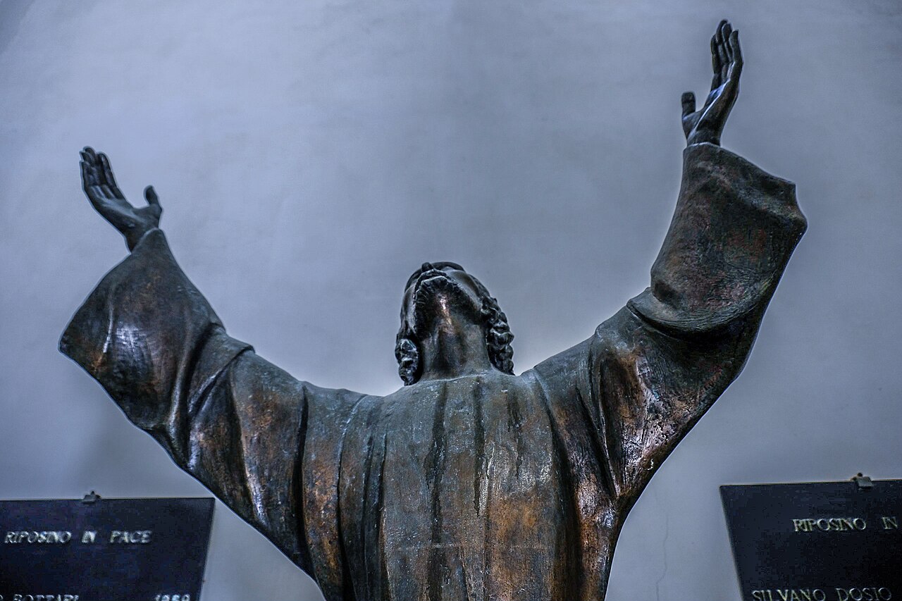 Cristo degli Abissi nella baia di San Fruttuoso