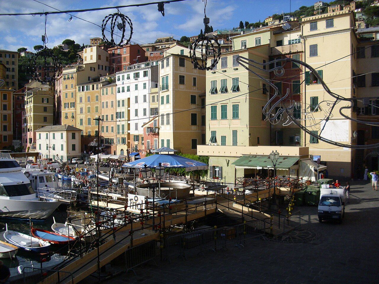 Padellone della Sagra del Pesce di Camogli